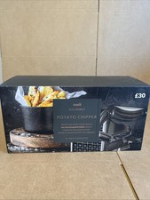 Dunelm Gourmet Potato Chipper Stainless Steel Kitchen Tool Brand New