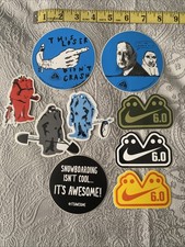 Nike ACG Snowboard Stickers X9