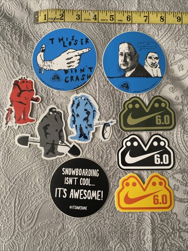Nike acg snowboard stickers - acg,
