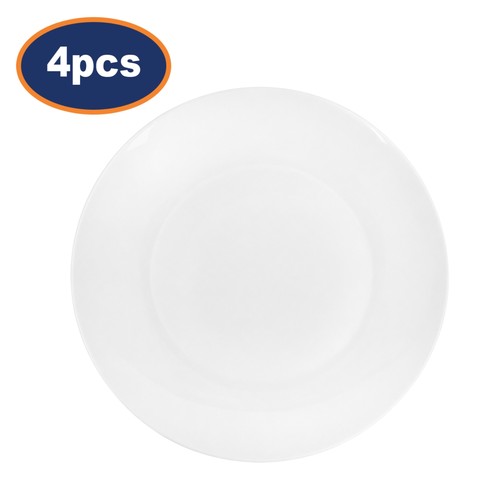 Porcelain side plate white set - porcelain,