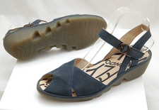 Fly London Dusky Blue Nubuck