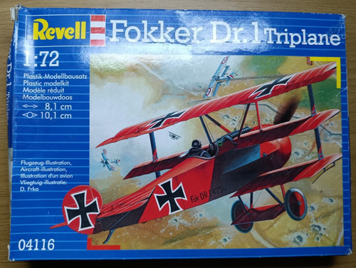 Revell 04116 fokker 1 - fokker, dr.1