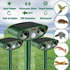 Ultrasonic solar cat - solar, dog