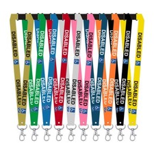 Disabled lanyard available for your medical condition neck strap Disability