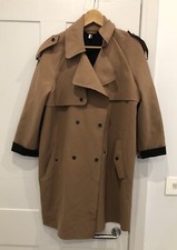 Topshop Camel Bonding Buttoned