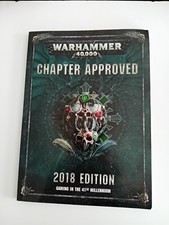Chapter Approved 2018 Edition Rulebook 8th Edition Paperback Warhammer 40k GW