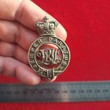 South African Queenstown Rifle Volunteers Slouch Hat Cap Badge Boer War Africa