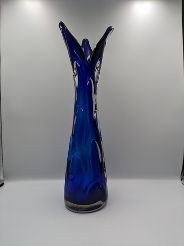 Vintage bohemian large glass - vintage,
