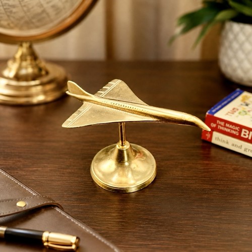 Vintage solid brass concorde - solid,