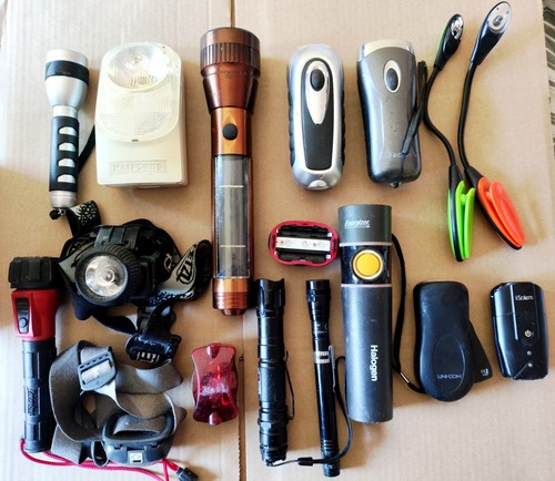 Job lot torches - led, lights