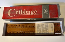 Boxed De La Rue Cribbage Set
