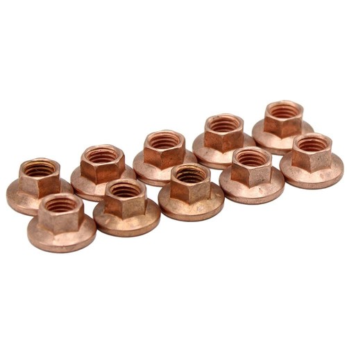 10x exhaust manifold nuts - m8,