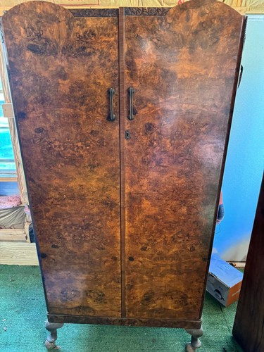 Art deco armoire closet - art,