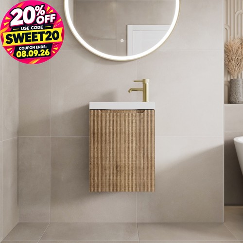 400mm bathroom cloakroom - 400mm,