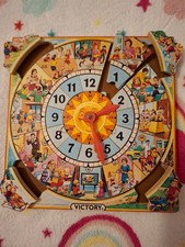 VINTAGE Wooden Victory clock