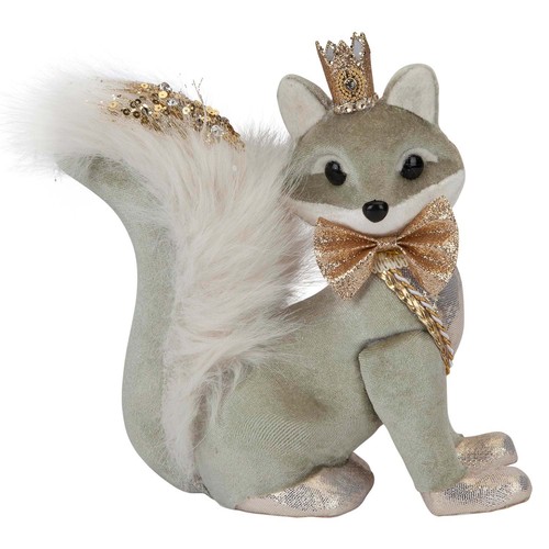 Christmas velvet fox - christmas,