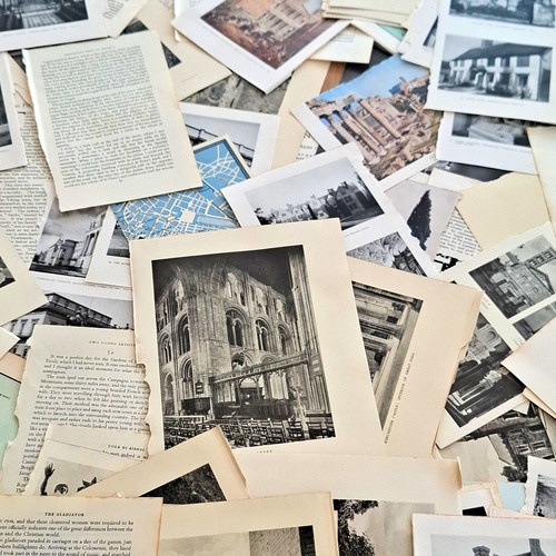 100 vintage paper - 100+,