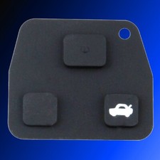 Toyota Key Fob 2/3 Button Pad Rubber for Avensis Corolla Prius Rav4 Yaris Remote