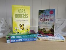Nora Roberts Romance 6 Book Collection Bundle Dream Trilogy  and Novellas NEW
