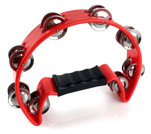 Prokussion red tambourine - ,