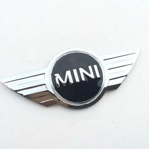 Mini rear front hood emblem - rear,