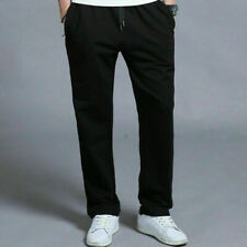Mens Fleece Open Hem Bottoms