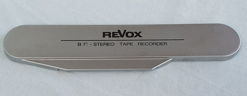 Revox b77 aluminum head - revox,