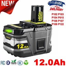 18V 12.0AH For Ryobi One Plus