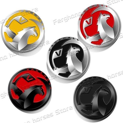 Black car vauxhall logo - car,