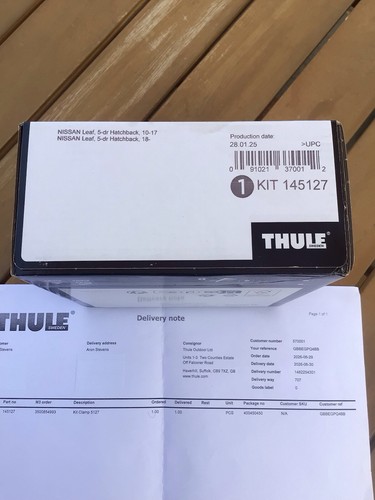Thule kit 145127 pack fit - 145127,