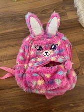 Smiggle Fluffy Bunny Backpack