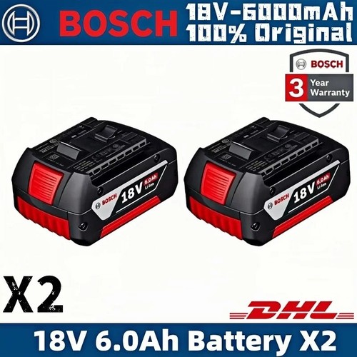 Bosch 18v 0ah - 6.0ah, battery