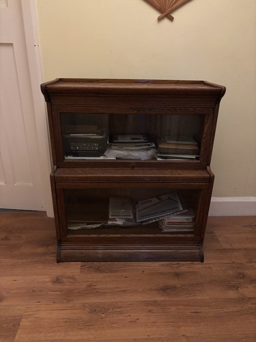 Vintage barrister stacking - vintage,