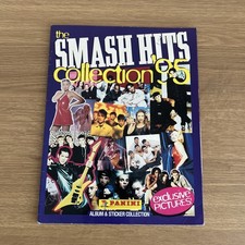 Panini Smash Hits Collection 1995 Sticker Album 100% Complete.Near Mint