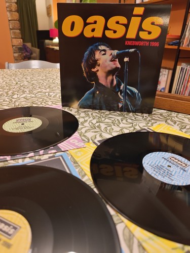Oasis knebworth 1996 - lp, live