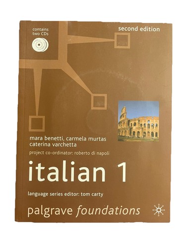 Palgrave foundations italian - foundations, 1