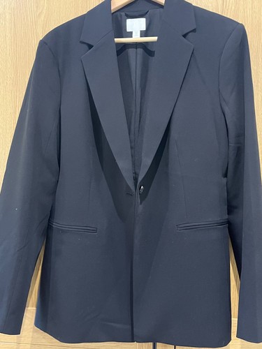 Ladies black jacket - h&m, single