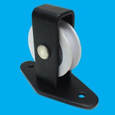 2x Pulley Single Nylon Wheel