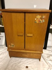 vintage wooden dollhouse