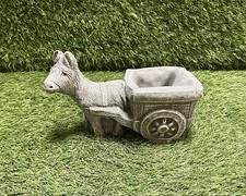 Small concrete planter donkey - small,