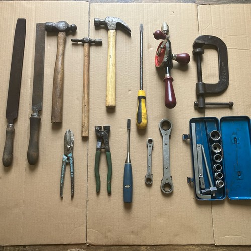 Vintage tools joblot - vintage,