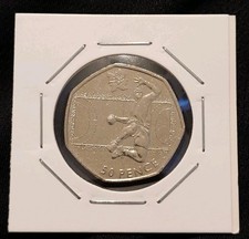 2011 Olympic Handball 50p Coin