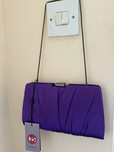 Coast purple pleated - coast, satin
