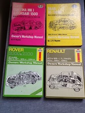 Haynes Service and Repair Car Manuals Various makes/models all used but complete