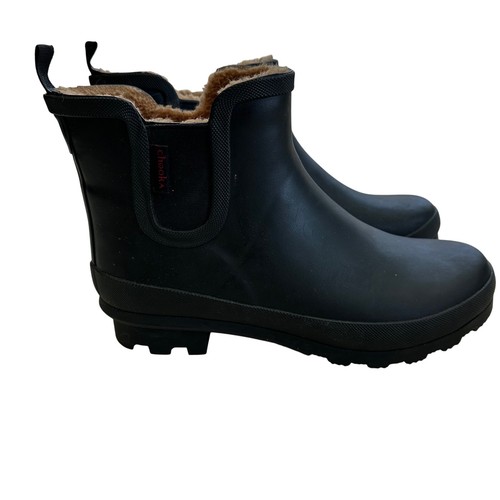 Chooka plush chelsea - chelsea, black
