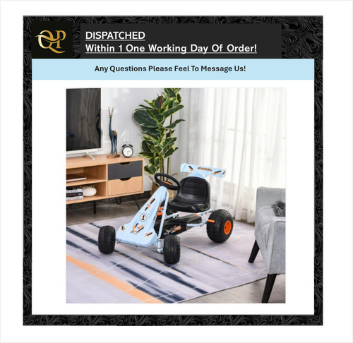 New homcom pedal kart - new, go
