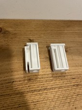 Lindam Stair Gate Spare Parts Top & Bottom Plug Set White