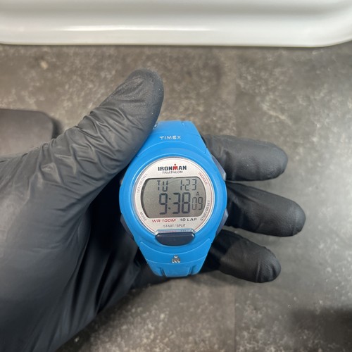 Timex ironman teal blue black - timex,