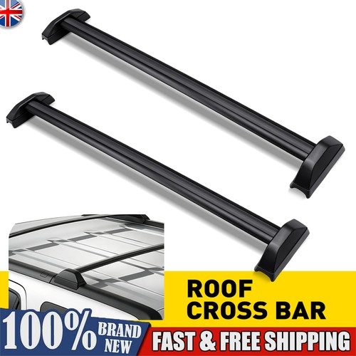 Black roof cross bars top - roof,