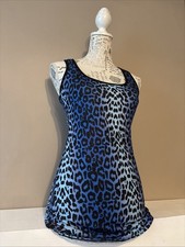 Long Vest Leopard Print Top